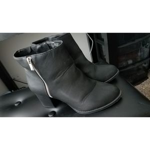 Black ankle boots